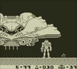 Screenshot de Metroid II: Return of Samus (ESP) (Cartucho)