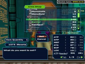 Screenshot de Phantasy Star Online (ESP)