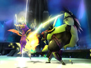 Screenshot de The Legend of Spyro: A New Beginning (ITA) (Carátula)