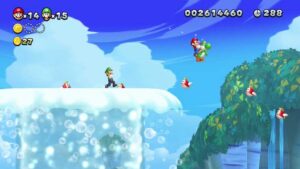 Screenshot de New Super Mario Bros. U + New Super Luigi U (Selects) (ESP)