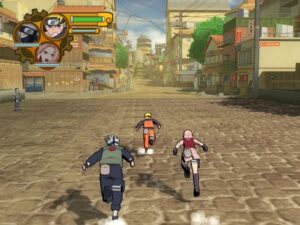 Screenshot de Naruto Shippuden: Ultimate Ninja 5 (ESP)