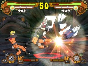 Screenshot de Naruto Shippuden: Ultimate Ninja 5 (ESP)