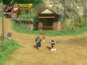 Screenshot de Naruto Shippuden: Ultimate Ninja 5 (ESP)