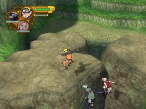 Screenshot de Naruto Shippuden: Ultimate Ninja 5 (ESP)