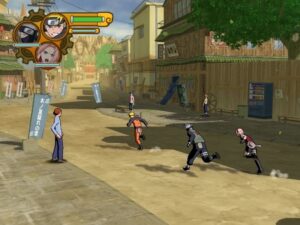 Screenshot de Naruto Shippuden: Ultimate Ninja 5 (ESP)