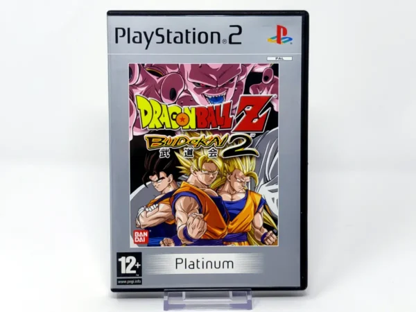 Portada de Dragon Ball Z: Budokai 2 (ESP) (Platinum) (Rebajado) para PlayStation 2, edición PAL España, de segunda mano