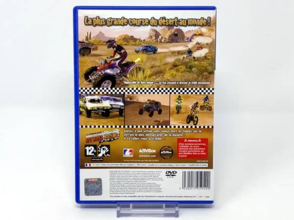 Parte trasera de World Championship Off Road Racing (FRA) para PlayStation 2, edición PAL Francia