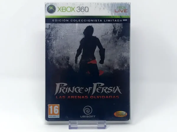 Portada de Prince of Persia: Las Arenas Olvidadas (Edición Coleccionista Limitada) (ESP) para XBOX 360, edición PAL España, de segunda mano