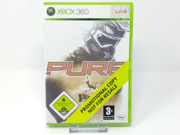 Portada de Pure (EUR) (Promo) para XBOX 360, edición PAL EUR, de segunda mano