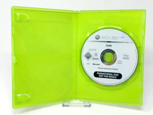 Interior del juego Pure (EUR) (Promo) para XBOX 360 con disco y manual