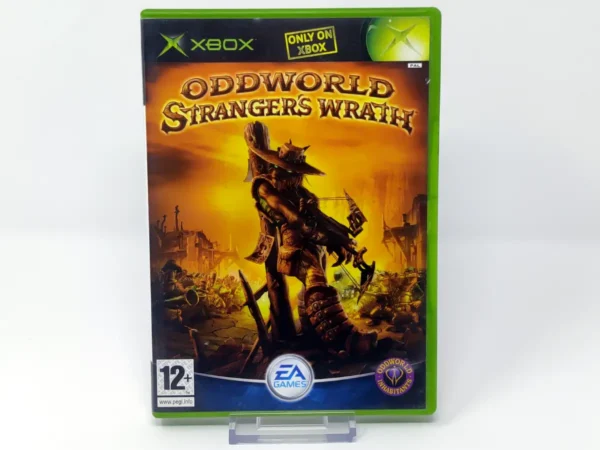Portada de Oddworld: Stranger's Wrath (UK) para XBOX, edición PAL UK, de segunda mano