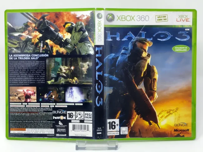 Halo 3 (ESP) (Carátula)