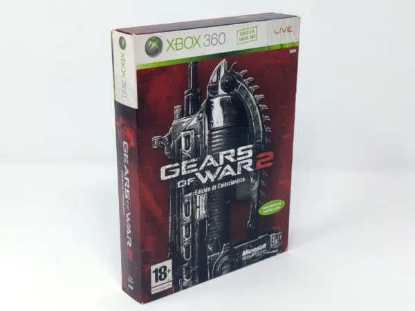 Parte trasera de Gears of War 2 (Edición de Coleccionista) (ESP) (Rebajado) para XBOX 360, edición PAL España