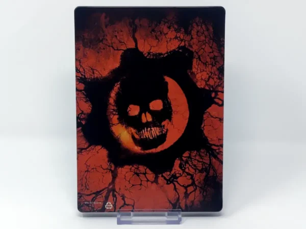 Parte trasera de Gears of War 3 (ESP) (Steelbook) para XBOX 360, edición PAL España
