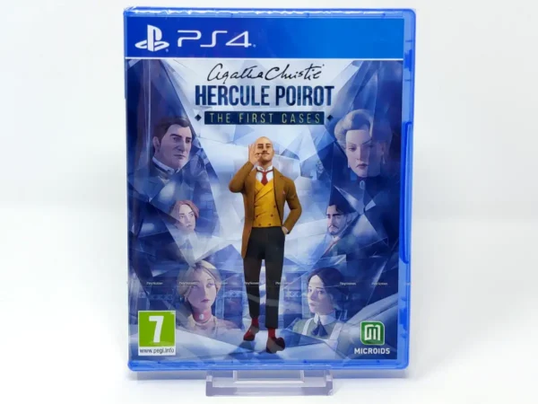 Portada de Agatha Christie - Hercule Poirot: The First Cases (ESP) (Precintado) para PlayStation 4, edición PAL España, nuevo