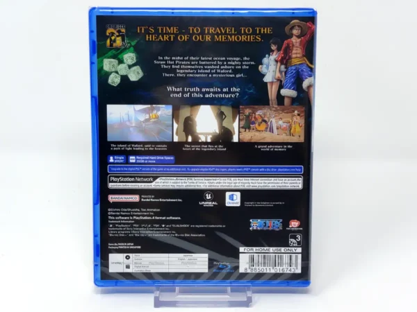 Parte trasera de One Piece: Odyssey (Asia) (Precintado) para PlayStation 4, edición Asia