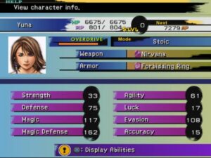 Screenshot de Final Fantasy X (ESP) (Platinum)