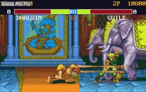 Screenshot de Street Fighter II (ESP) (Cartucho)