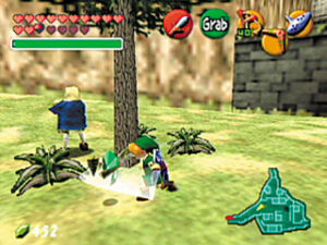 Screenshot de The Legend of Zelda: Ocarina of Time (ESP) (Cartucho)