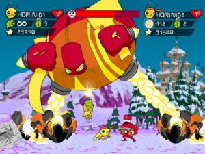Screenshot de Alien Hominid (ESP)
