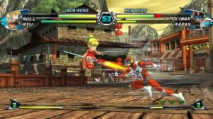 Screenshot de Tatsunoko vs. Capcom: Ultimate All-Stars (ESP)