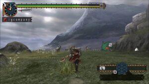 Screenshot de Monster Hunter Freedom Unite (ESP) (Carátula)