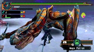 Screenshot de Monster Hunter Freedom Unite (ESP) (Carátula)
