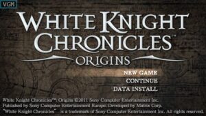 Screenshot de White Knight Chronicles: Origins (ESP) (Essentials)