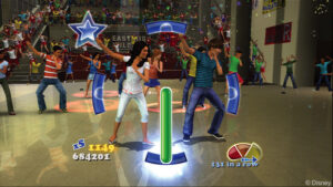Screenshot de Disney High School Musical 3: ¡Fin de curso DANCE! (ESP)
