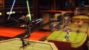 Screenshot de Star Wars: The Clone Wars - Duels Au Sabre Laser (FRA)