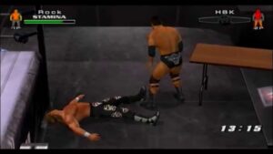 Screenshot de WWE SmackDown! vs. Raw 2006 (ESP) (Platinum) (Carátula)