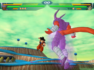Screenshot de Dragon Ball Z: Budokai Tenkaichi (ESP) (Platinum) (Disco)