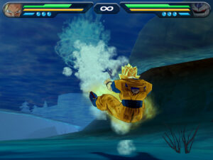 Screenshot de Dragon Ball Z: Budokai Tenkaichi (ESP) (Platinum) (Disco)