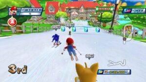 Screenshot de Mario & Sonic en los Juegos Olímpicos De Invierno (ESP)