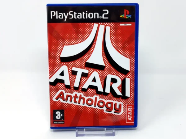 Portada de Atari Anthology (ESP) para PlayStation 2, edición PAL España, de segunda mano