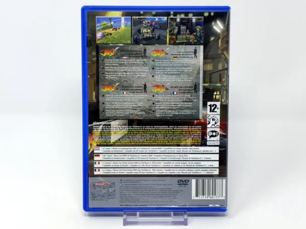 Parte trasera de Jak X (EUR) (Platinum) para PlayStation 2, edición PAL EUR