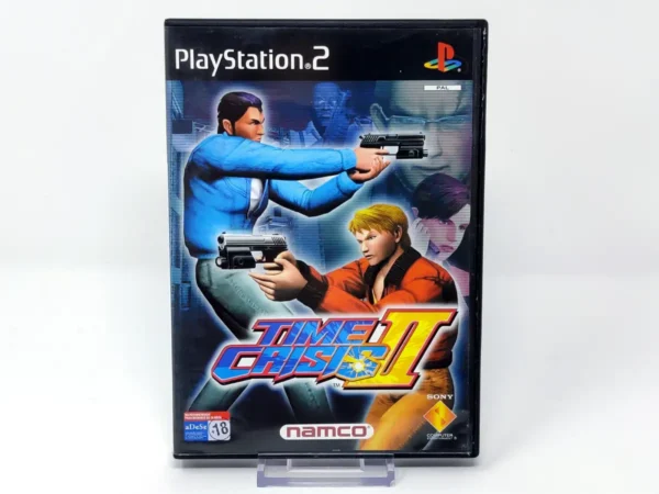 Portada de Time Crisis II (ESP) (Promo) para PlayStation 2, edición PAL España, de segunda mano