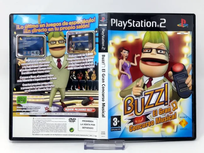 Buzz! El Gran Concurso Musical (ESP) (v1) (Carátula)