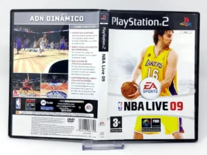 NBA Live 09 (ESP) (Carátula)