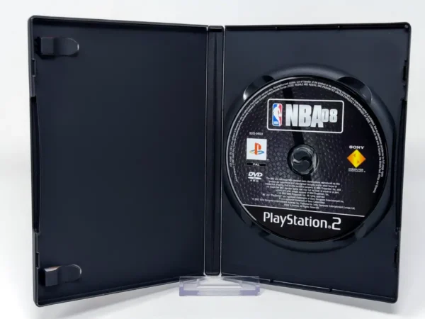 Interior del juego NBA 08 (ESP) (Rebajado) para PlayStation 2 con disco y manual