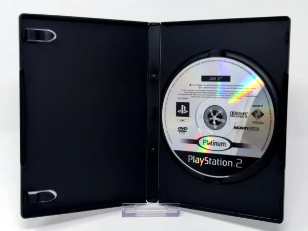 Interior del juego Jak 3 (ESP) (Platinum) (Rebajado) para PlayStation 2 con disco y manual