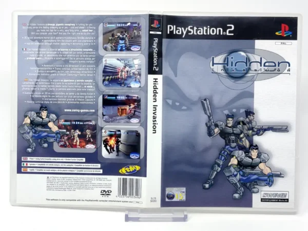Hidden Invasion (ESP) (Carátula) para PlayStation 2, edición PAL España, de segunda mano
