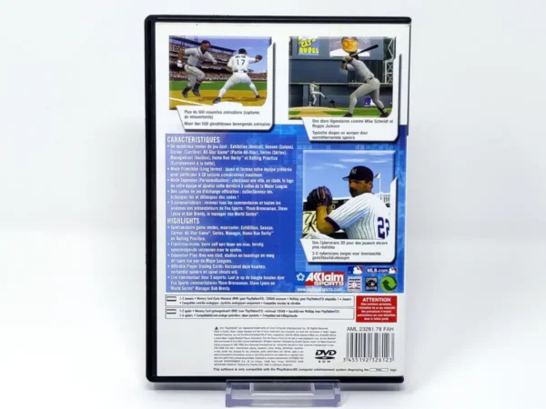 Parte trasera de All-Star Baseball 2003 (HOL) (Rebajado) para PlayStation 2, edición PAL Holanda