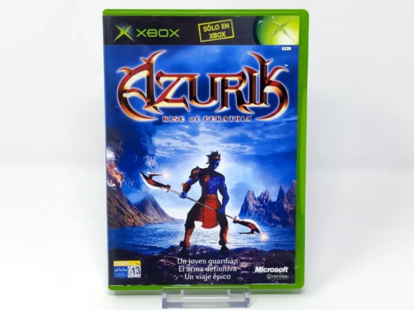 Portada de Azurik: Rise of Perathia (ESP) (Rebajado) para XBOX, edición PAL España, de segunda mano
