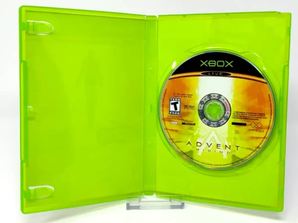 Interior del juego Advent Rising (USA) (Rebajado) para XBOX con disco y manual