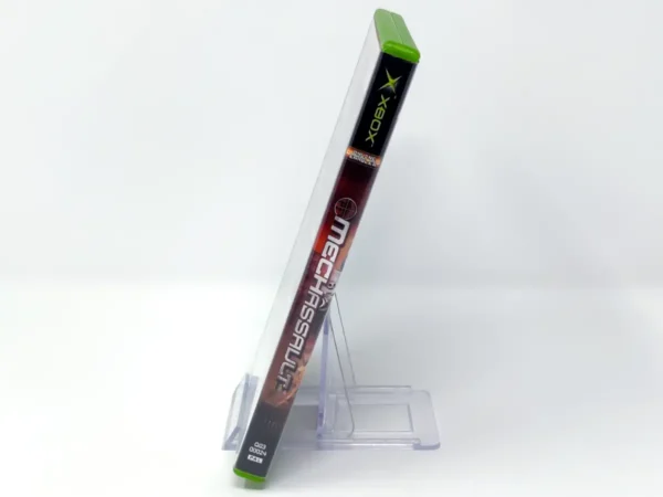 Lateral de la caja de MechAssault (UK) para XBOX
