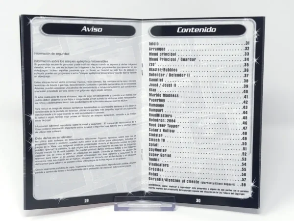 Midway Arcade Treasures (ESP) (Manual) para XBOX, edición PAL España, de segunda mano