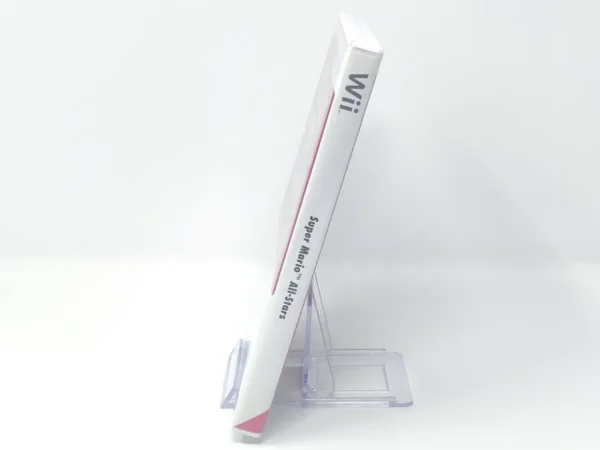 Lateral de la caja de Super Mario All-Stars (ESP) para Nintendo Wii
