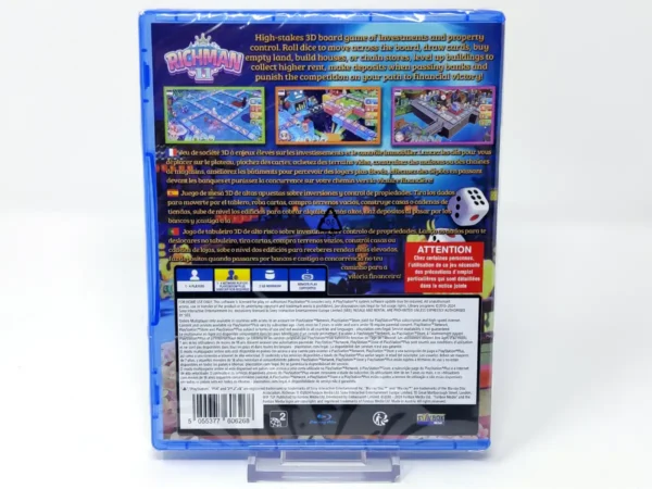 Parte trasera de Richman 11 (ESP) (Precintado) para PlayStation 4, edición PAL España