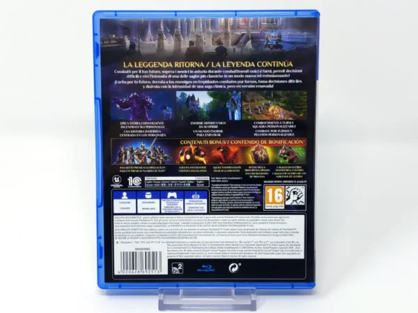Parte trasera de King's Bounty II (Day One Edition) (ESP) para PlayStation 4, edición PAL España